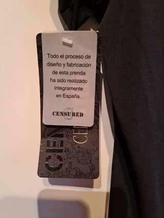 Camiseta larga manga corta XL