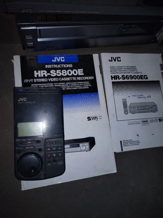 VIDEOREGISTRATORE VHS JVC HR-S6900EG Video Cassett