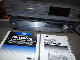 VIDEOREGISTRATORE VHS JVC HR-S6900EG Video Cassett