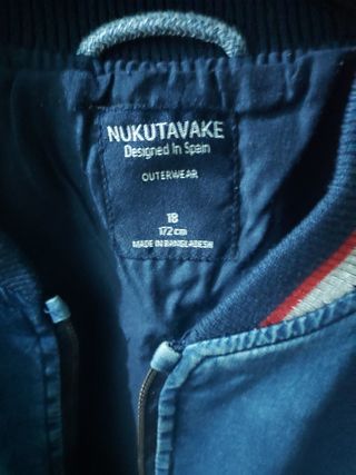 Chaqueta vaquera talla 18