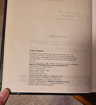 Química orgánica Streitwieser