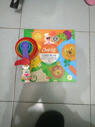 Libro de recetas y medidores