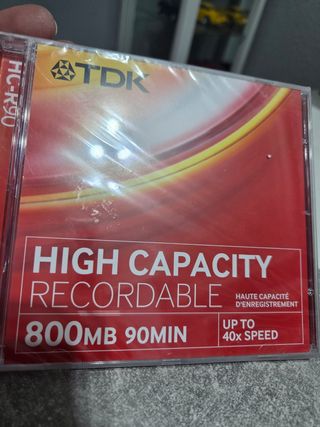 CD Grabable TDK 800MB 90min