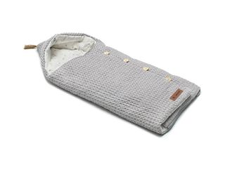 Jané saco mims gris algodón Bebé cuco y capazo