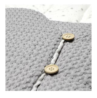 Jané saco mims gris algodón Bebé cuco y capazo
