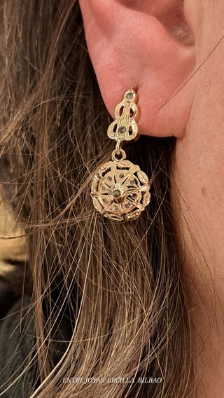 PENDIENTES ORO 18K 