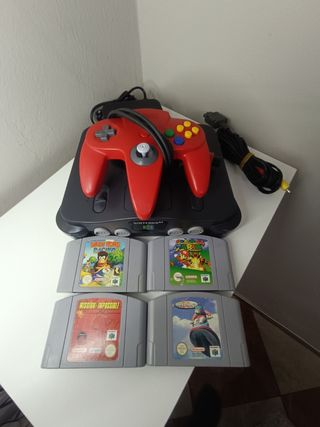Nintendo 64. Diddy Kong + Super Mario 64