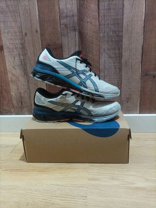 Asics gel quantum 360 VII blanc bleu indigo