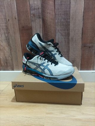 Asics gel quantum 360 VII blanc bleu indigo