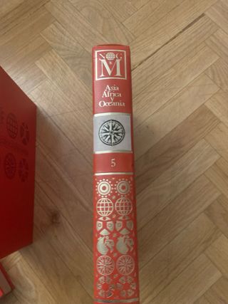 Libros de geografía antiguos. Colección