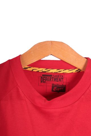 T-shirt Onitsuka Tiger vintage rossa 2002
