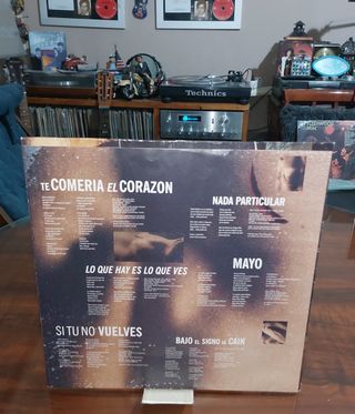 Disco vinilo Miguel Bose,bajo el signo