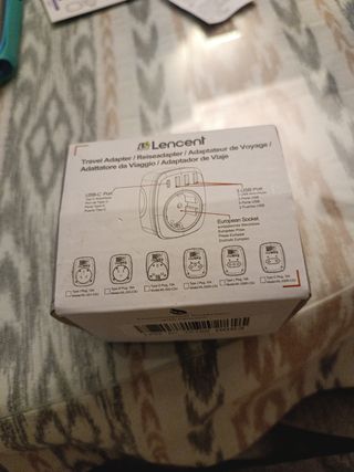 Adaptador enchufe usb