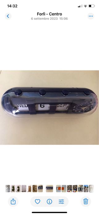 Orilogio perenne da tavolo