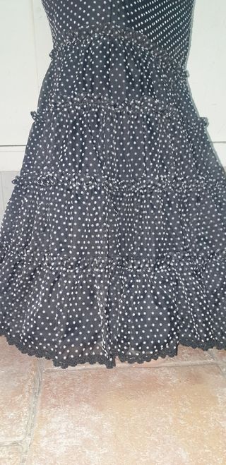 Falda de flamenca