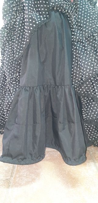 Falda de flamenca