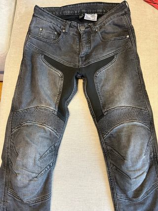 Pantalón vaquero moto mujer UNIK con kevlar t 38