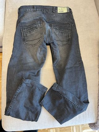 Pantalón vaquero moto mujer UNIK con kevlar t 38