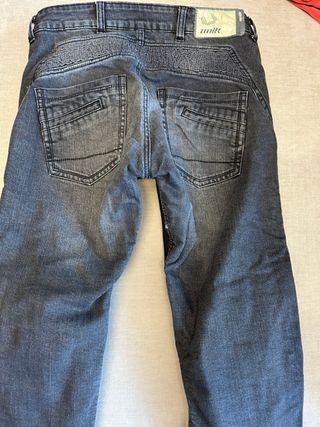 Pantalón vaquero moto mujer UNIK con kevlar t 38