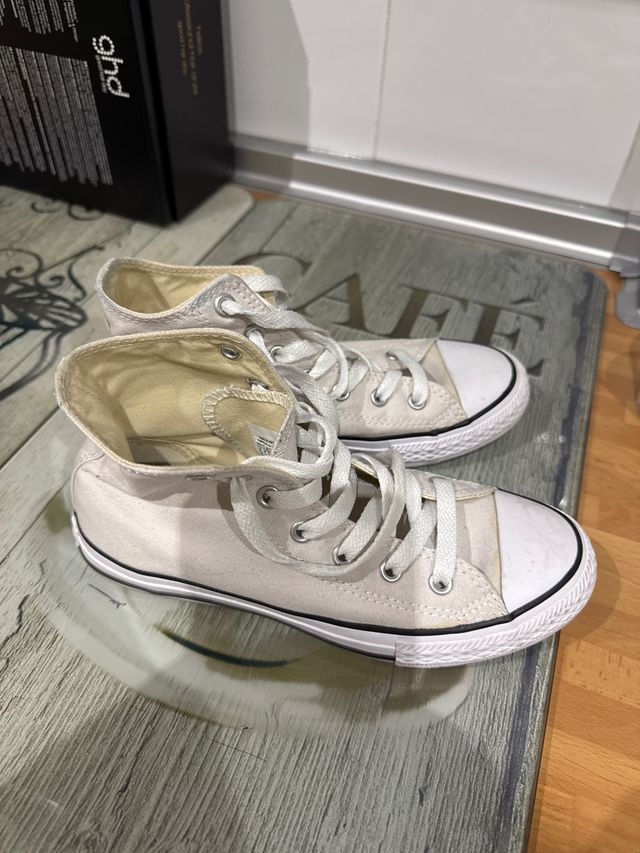 Converse all stars bota gris talla 34