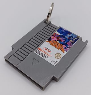 Portachiavi Nintendo NES Mega Man 3D Print NUOVO