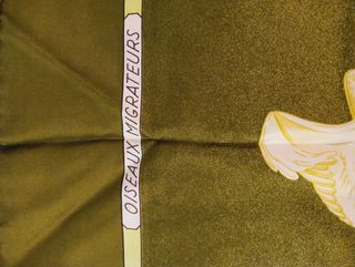Foulard Hermès in seta vintage