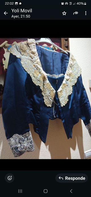 Traje de fallera 