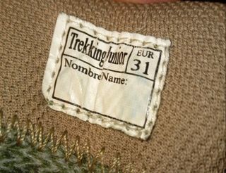 Botas trekking niño