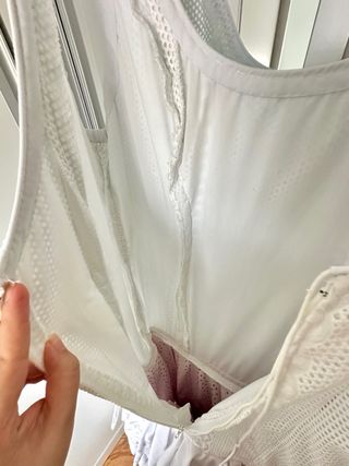 Traje de flamenca blanco 40/42