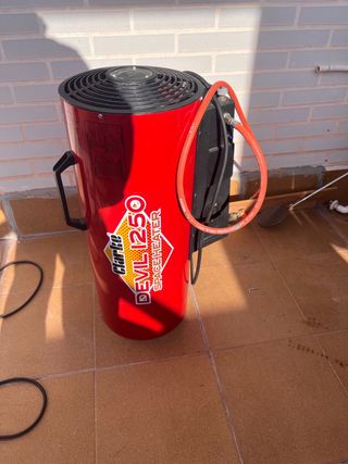 Calentador gas industrial