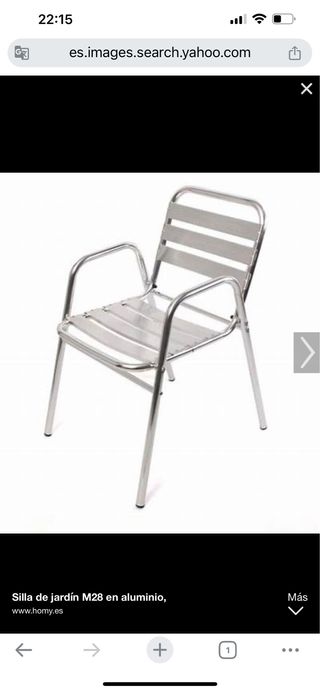 sella de terraza almunio son 13 o 14 vendo por 60