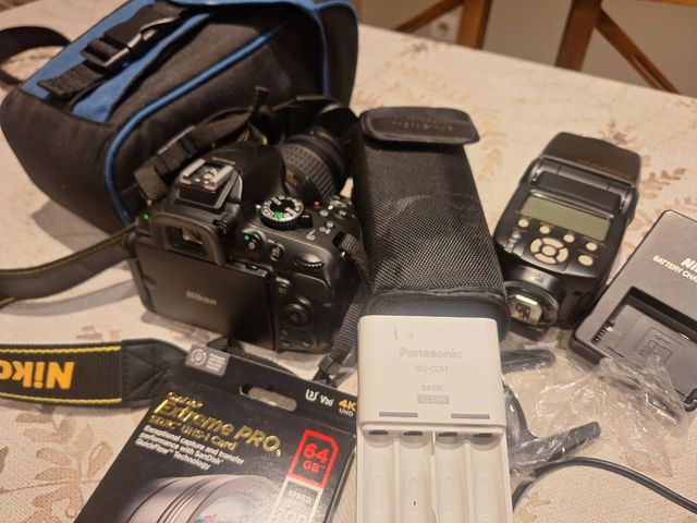 Lote Reflex Nikon D5200