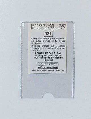 MACEDA 121 FUTBOL 87 PANINI MADRID