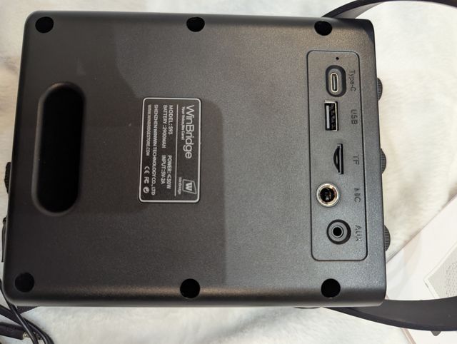 Amplificador de voz portátil 30W, nuevo