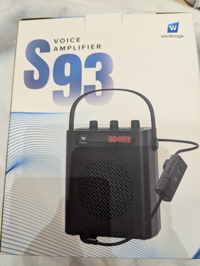 Amplificador de voz portátil 30W, nuevo