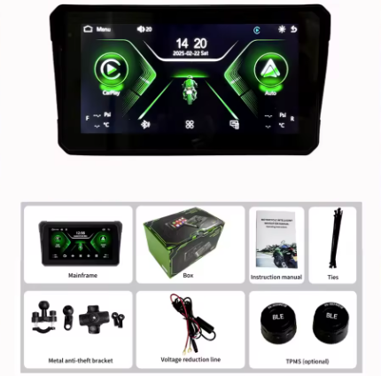 Pantalla para moto 6.0” - CarPlay & Android Auto