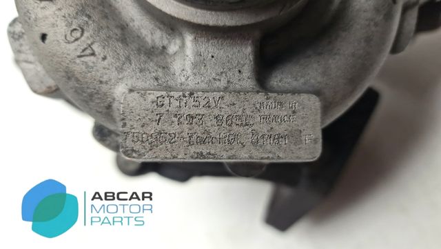 Turbo BMW Serie 1 E87 120d 163 cv 204D5