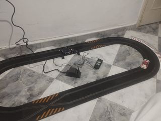 Scalextric antiguo BMW y Toyota