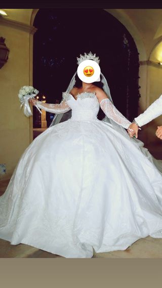 Vestido de novia boda gitana