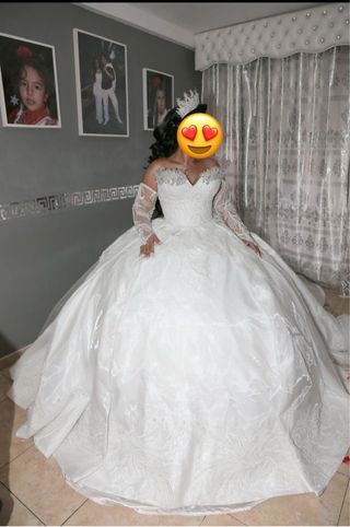 Vestido de novia boda gitana