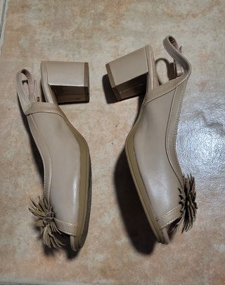Sandalias beige Balleri 