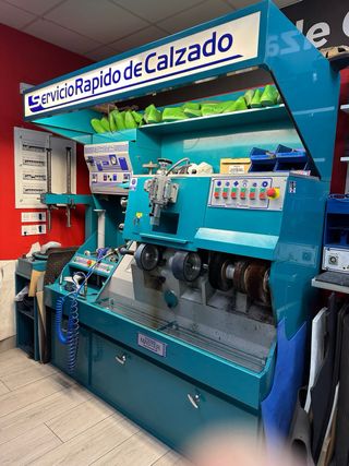 Maquina reparacion de calzado