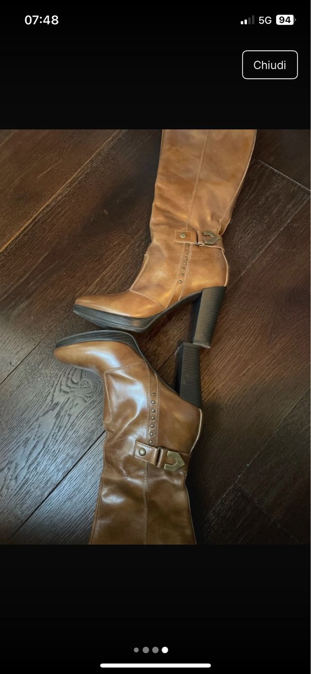 Stivali nero Giardini