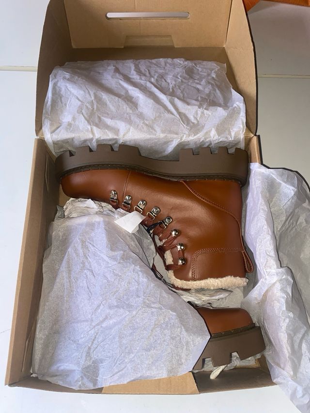 Botas montaña de piel