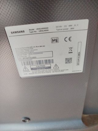 Televisión Samsung 32"
