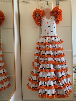 Flamenco Sevillana Fiesta vestido