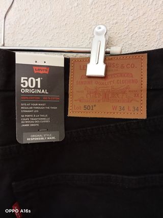 Pantalón hombre Levis 501 estrenar
