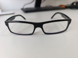 Montura gafas de vista de pasta negra marca oxido