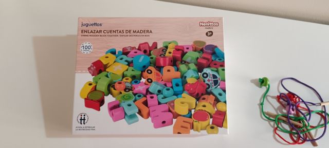 Cuentas de madera