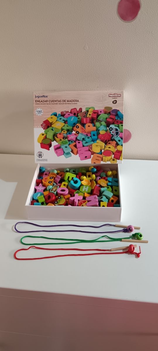Cuentas de madera